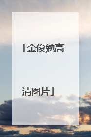 金俊勉高清图片