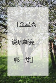 金星秀说巩新亮哪一集