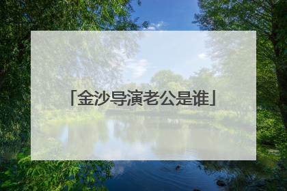 金沙导演老公是谁