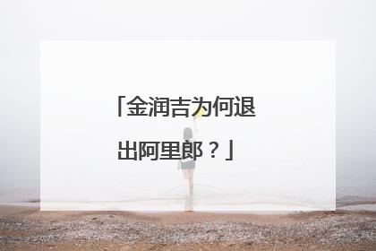 金润吉为何退出阿里郎？