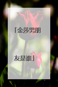 金莎男朋友是谁