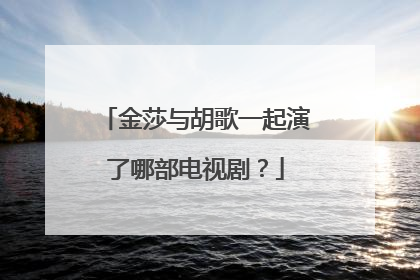 金莎与胡歌一起演了哪部电视剧?