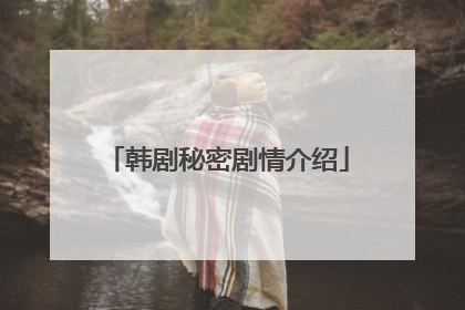 韩剧秘密剧情介绍