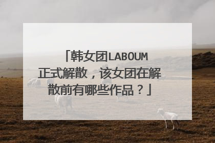 韩女团LABOUM正式解散，该女团在解散前有哪些作品？