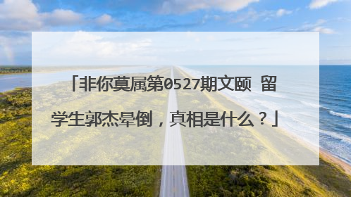 非你莫属第0527期文颐 留学生郭杰晕倒,真相是什么?