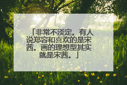 非常不淡定。有人说郑容和喜欢的是宋茜。画的理想型其实就是宋茜。