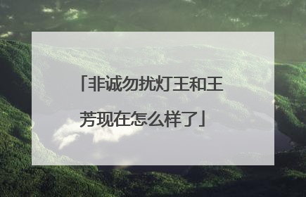 非诚勿扰灯王和王芳现在怎么样了