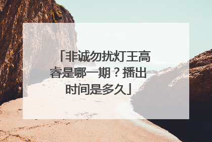 非诚勿扰灯王高睿是哪一期？播出时间是多久
