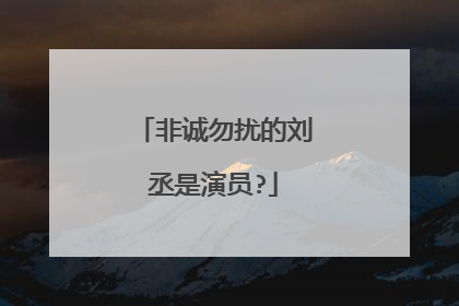 非诚勿扰的刘丞是演员?