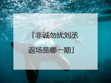 非诚勿扰刘丞返场是哪一期