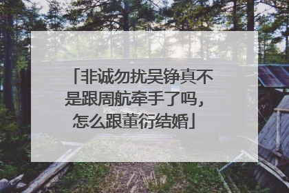 非诚勿扰吴铮真不是跟周航牵手了吗,怎么跟董衍结婚