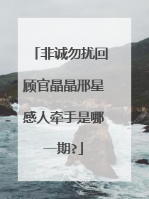 非诚勿扰回顾官晶晶邢星感人牵手是哪一期?