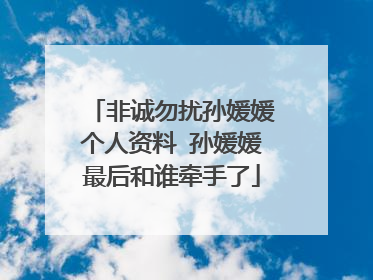 非诚勿扰孙媛媛个人资料 孙媛媛最后和谁牵手了