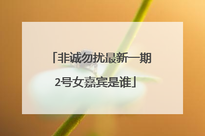 非诚勿扰最新一期2号女嘉宾是谁