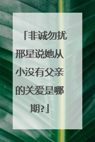 非诚勿扰邢星说她从小没有父亲的关爱是哪期?