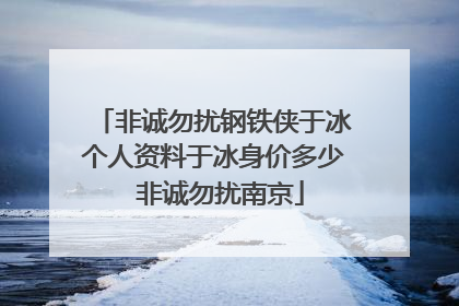 非诚勿扰钢铁侠于冰个人资料于冰身价多少 非诚勿扰南京