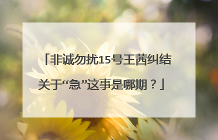 非诚勿扰15号王茜纠结关于“急”这事是哪期?