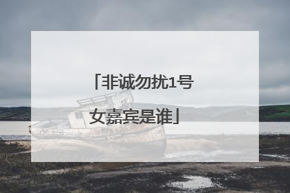 非诚勿扰1号女嘉宾是谁