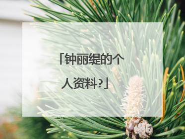 钟丽缇的个人资料?