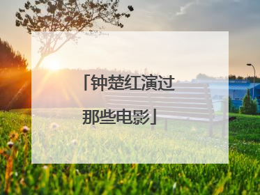 钟楚红演过那些电影