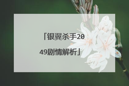 银翼杀手2049剧情解析