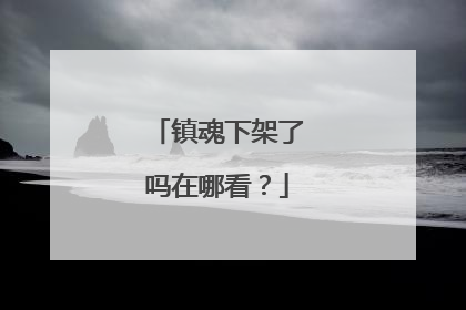 镇魂下架了吗在哪看?