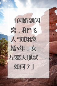 闪婚到闪离，和“飞人”刘翔离婚5年，女星葛天现状如何？