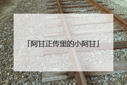 阿甘正传里的小阿甘