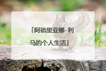 阿德里亚娜·利马的个人生活