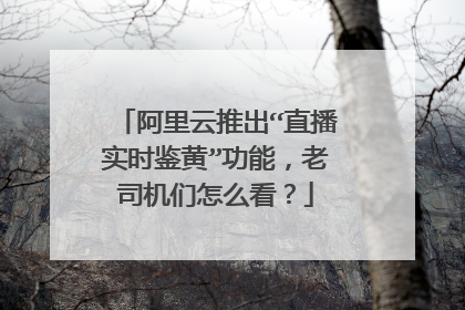 阿里云推出“直播实时鉴黄”功能，老司机们怎么看？