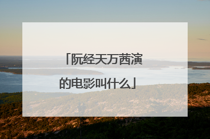 阮经天万茜演的电影叫什么