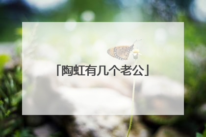 陶虹有几个老公