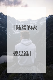 陆毅的老婆是谁