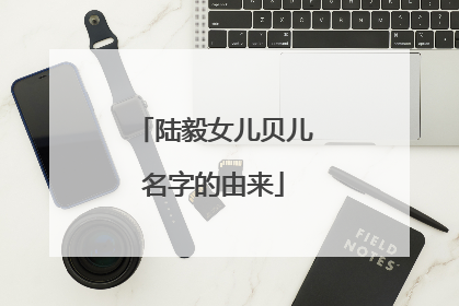 陆毅女儿贝儿名字的由来