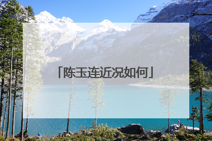 陈玉连近况如何