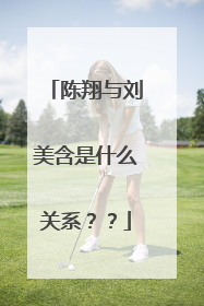 陈翔与刘美含是什么关系??