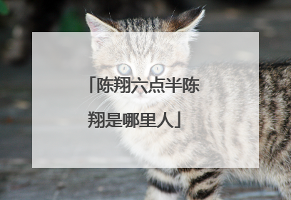 陈翔六点半陈翔是哪里人
