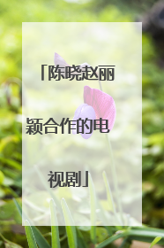 陈晓赵丽颖合作的电视剧