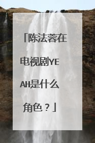 陈法蓉在电视剧YEAH是什么角色?