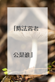陈法蓉老公是谁