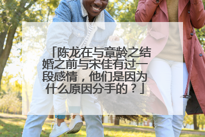 陈龙在与章龄之结婚之前与宋佳有过一段感情,他们是因为什么原因分手的?