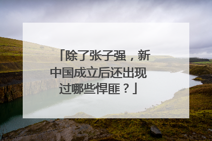 除了张子强,新中国成立后还出现过哪些悍匪?