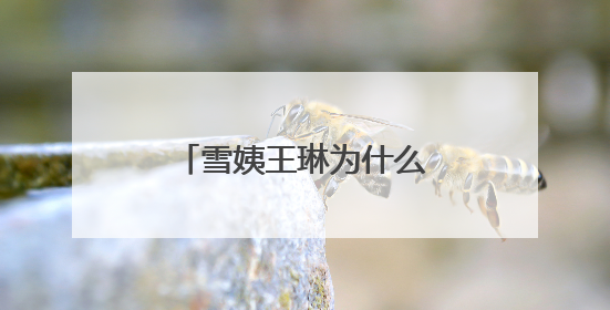 雪姨王琳为什么总被网友吐槽？