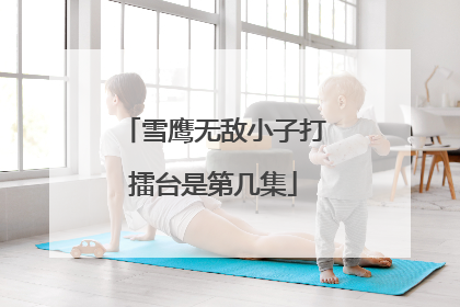 雪鹰无敌小子打擂台是第几集