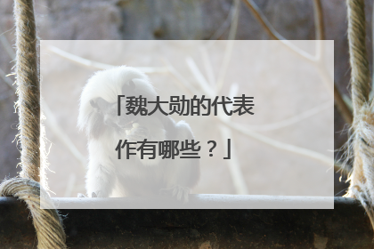 魏大勋的代表作有哪些？