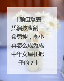 颜值爆表，凭演技收割一众男神，李小冉怎么成为成中年女星杠把子的？