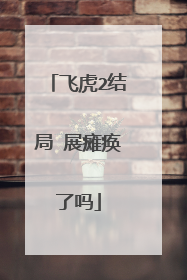 飞虎2结局 展瘫痪了吗