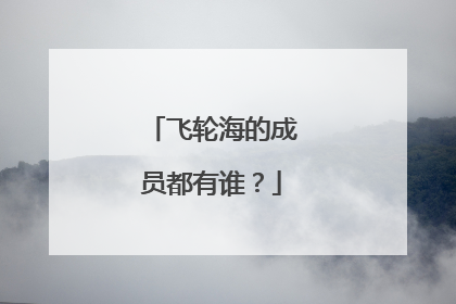 飞轮海的成员都有谁?