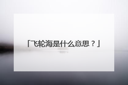 飞轮海是什么意思？