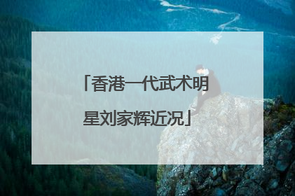 香港一代武术明星刘家辉近况